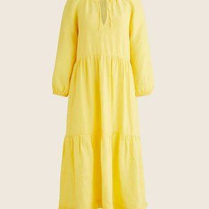 J. Crew 100 Linen Tired dress. L/XL.